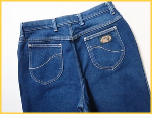 即決★Wrangler 80s 馬タグ ヴィンテージ デニム パンツ ジーンズ ストレッチ ラングラー USA製 SCOVILL M9005PW MISSES 16 レディース