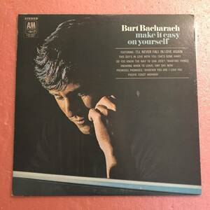 LP 国内盤 バート バカラック 涙でさようなら Burt Bacharach Make It Easy On Yourself