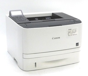 T398Tちょる☆【A4モノクロ】CANON Satera LBP252 レーザープリンター カートリッジ無し 電源コード付【カウンター:87162】現状品