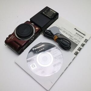 良品中古 DMC-GF3 センシュアルブラウン ボディ 即日発送 Panasonic LUMIX デジタル一眼 本体 あすつく 土日祝発送OK