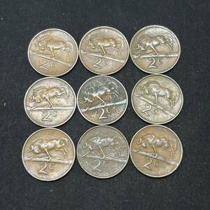 世界のコイン　南アフリカ旧硬貨セット　海外古銭　アンティーク