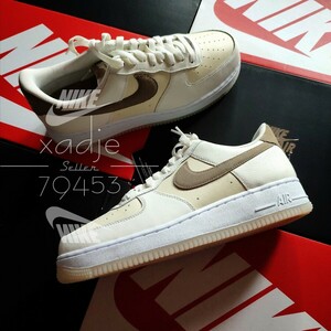 新品 正規品 NIKE ナイキ AIR FORCE1 LOW 07 LV8 エアフォース1 ロー 白 ミルク ホワイト セイル カーキ クリアソール 25.5cm US7.5 箱付き