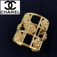 【希少美品CHANEL】ヴィンテージボリュームブレスレット