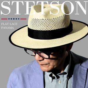 [ 57cm ] STETSON　パナマハット ステットソン ハット エクアドル製 WHIPPET ウィペット サイズ調整可能 ナチュラル 