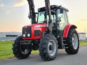 マッセイファーガソン Dyna 4 95馬力 トラクター MF5445 ★ フロントローダー グラブ付き ★ 外部油圧取り出口 ★ 4WD ハイスピード仕様