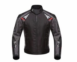 新品SALE! DUHAN 防水 バイクジャケット メンズ ライダースブルゾン プロテクター付き オートバイ 春夏秋冬レーシング オールシーズン 3XL