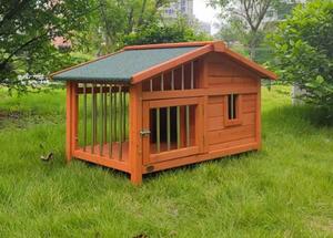 木製犬小屋 犬小屋 ペットゲージ 小型犬 中型犬 ペット 木製 おしゃれ E715