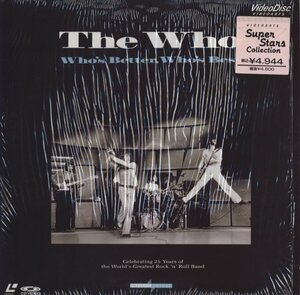 The Who【レーザーディスク　国内盤　帯付き　シュリンクあり】Who