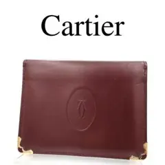 Cartier カルティエ パスケース カードケース ギャランティーカード付き