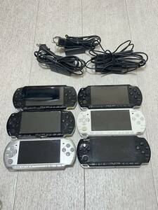 SONY ソニー プレイステーション PlayStation PSP ゲー厶機 PSP-3001c PSP-1000 PSP-3000 PSP-2000まとめて6台★ジャンク品★