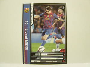 WCCF 2011-2012 黒 リオネル・メッシ　Lionel Messi No.10 FC Barcelona Spain 11-12 Special Card #301 Panini