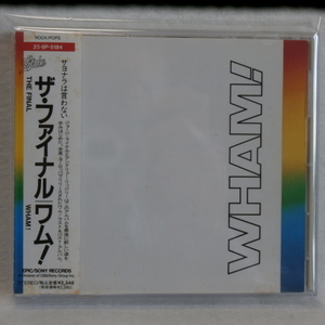 ワム　WHAM!　　/　ザ・ファイナル　　帯付　　　国内正規セル版