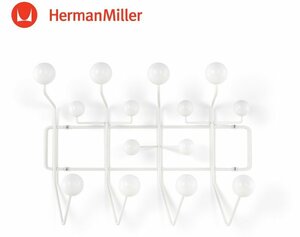 未使用展示品 Herman Miller ハーマンミラー Eames Hang-It-All ホワイト イームズ ハングイットオール ハンガーコートハンガー アンティー