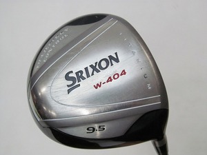 スリクソン SRIXON 【並品】右用ドライバー 9.5 S W-404