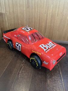 ★激レア★NASCAR ナスカー #50 バドワイザー ブローアップカー ディスプレイ②★新品★当時物 アメリカン 雑貨 ガレージ 世田谷ベース