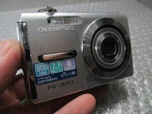 【■OLYMPUS オリンパス FE-320 コンパクトデジタルカメラ 送料185円 】ジャンク扱いで★ 