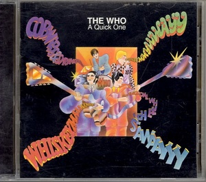 〇　ザ・フー　THE WHO / A QUICK ONE　輸入盤CD