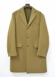 COMOLI コモリ CHESTER COAT チェスターコート 3 CAMEL キャメル CHESTERFIELD チェスターフィールド