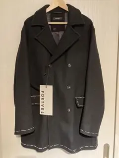 PORTVEL PEA COAT ピーコート NULABEL 3 美品 定12万