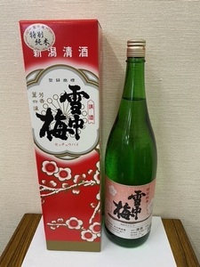 2307　※雪中梅　特別純米酒（化粧箱付き）　/1800ml【4651】