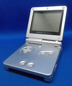 動作確認済 ゲームボーイアドバンスSP 本体 プラチナシルバー AGS-S-ZVA 任天堂 2003年 レトロゲーム 当時物 GAME BOY ADVANCE SP