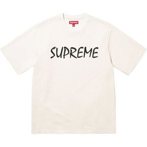 即決 24fw SUPREME FTP S/S Top STONE XL 国内正規 WEEK 3 シュプリーム エフティーピー トップ ロゴ Tシャツ ストーン ホワイト 白