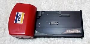 【美品】クレジットカード VISA インプリンター KEIWA 1800-S