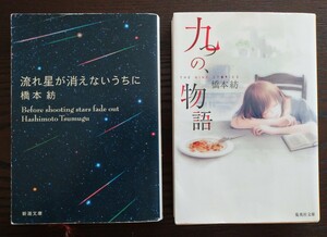 2冊セット 九つの、物語 集英社文庫 流れ星が消えないうちに 新潮文庫 橋本紡