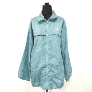 ソブラニー/Sobranie USA★ウインドブレーカー/裏地メッシュ/ジップアップジャケット【Mens size -L/水色/light blue】jumper◆BH46