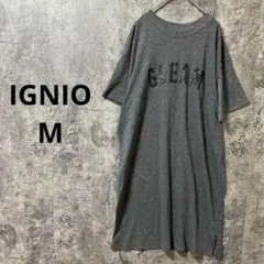 【IGNIO】Tシャツ膝丈ワンピース♡カジュアル♡Mサイズ♡グレー