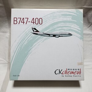 ★キャセイパシフィック航空　1/200 B747-400 中古　CATHAY PACIFIC★