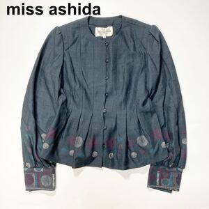 miss ashida ミスアシダ ジュンアシダ ノーカラージャケット 9 M レディース B62425-124