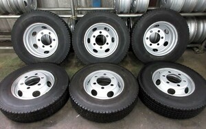 送料無料　スタッドレス　225/80R17.5　TOYO　M919　4トン17.5×6.00　再塗装　6本　フォワード　レンジャー　ファイター　コンドル等