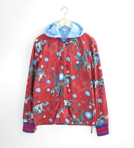 GUCCI ◆ Space Animal Blouson ナイロン ブルゾン 赤 サイズ50 (フード着脱可) 2WAY ジャケット グッチ 国内正規品 ◆ES16