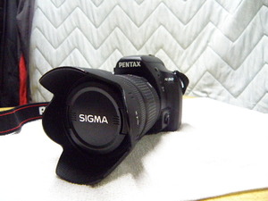 PENTAX ペンタックス K-50　シグマ 18-200mm GPSユニット　フラッシュ　KENKO ×2 