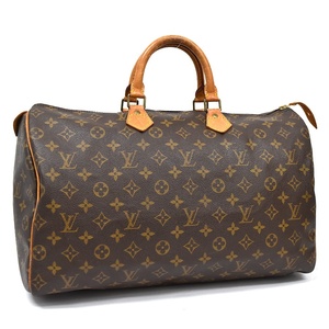 1円 ◇ 極美品 LOUIS VUITTON ルイヴィトン ハンドバッグ スピーディ40 M41522 モノグラム キャンバス◇E.Cle.s3-10