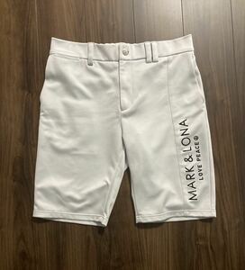 ◆ MARK&LONA // Shorts / ショートパンツ / ハーフパンツ / White // マーク＆ロナ ◆