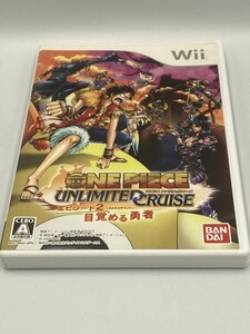 Wii 中古 ゲームソフト「ワンピース アンリミテッドクルーズ EP2 目覚める勇者 」 同梱可能 477202000051-②