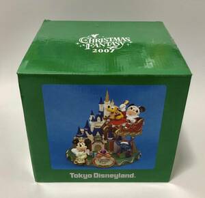 未使用品 ディズニーランド 東京ディズニーリゾート クリスマスファンタジー2007 フィギュアリン ミッキー ミニー スティッチ プルート