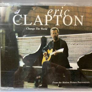 輸入盤 CDシングル 未使用新品 アルバム未収録曲★ERIC CLAPTON/CHANGE THE WORLD こういうのが意外と入手が困難なんです！