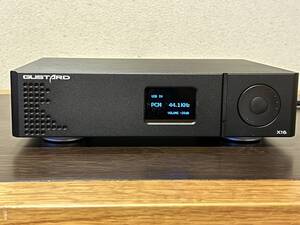 美品　GUSTARD DAC-X16　ES9068AS使用