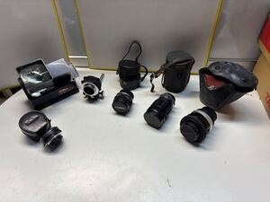 【ジャンク】OLYMPUS Nikon 双眼鏡 レンズ ニコン カメラ など まとめ売り 現状品