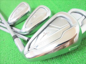 美品!!!◆◆ ミズノ JPX 200X アイアン 4本 #7-Pw MFUSION i58(SR) ◆◆日本仕様 Mizuno ゴルフクラブ EC48