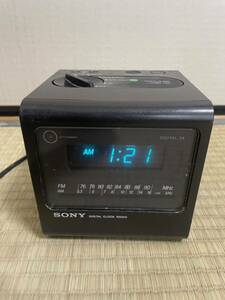 昭和レトロ SONY デジタルクロックラジオ ICF-C11 FM AM アンティーク