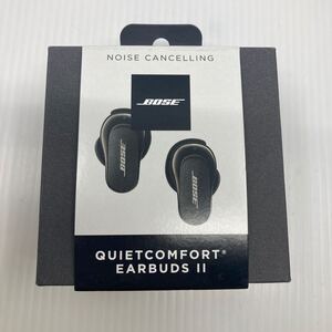 1円　Bose QuietComfort Earbuds Ⅱ ワイヤレスイヤホン ブラック Bluetoothイヤホン稼働品　箱付　No.11-022-3