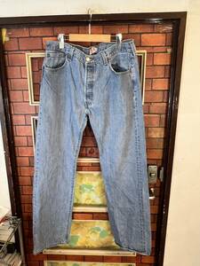 デニムパンツ ジーンズ ジーパン　リーバイス　Levis 501 36インチ ストレート　アメリカ古着　ワーク　アウトドア　ウエスト86