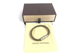 LOUIS VUITTON　ルイヴィトン ブラスレ ディジット　タイガ　 ブレスレット シルバーカラー 　YAS-6200