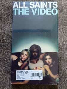 ビデオ　VHS ALL SAINTS / THE VIDEO
