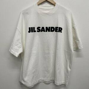 【JIL SANDER】ジルサンダー★半袖Tシャツ ロゴ T-shirt S/S コットン イタリア製 J21GC0001J45148 サイズL 09