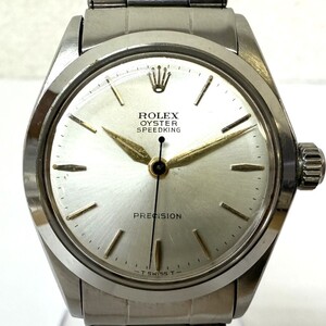 F873-K44-6010◎ ROLEX ロレックス OYSTER SPEEDKING PRECISION ref.6430 オイスター スピードキング プレシジョン 腕時計 手巻き 稼働